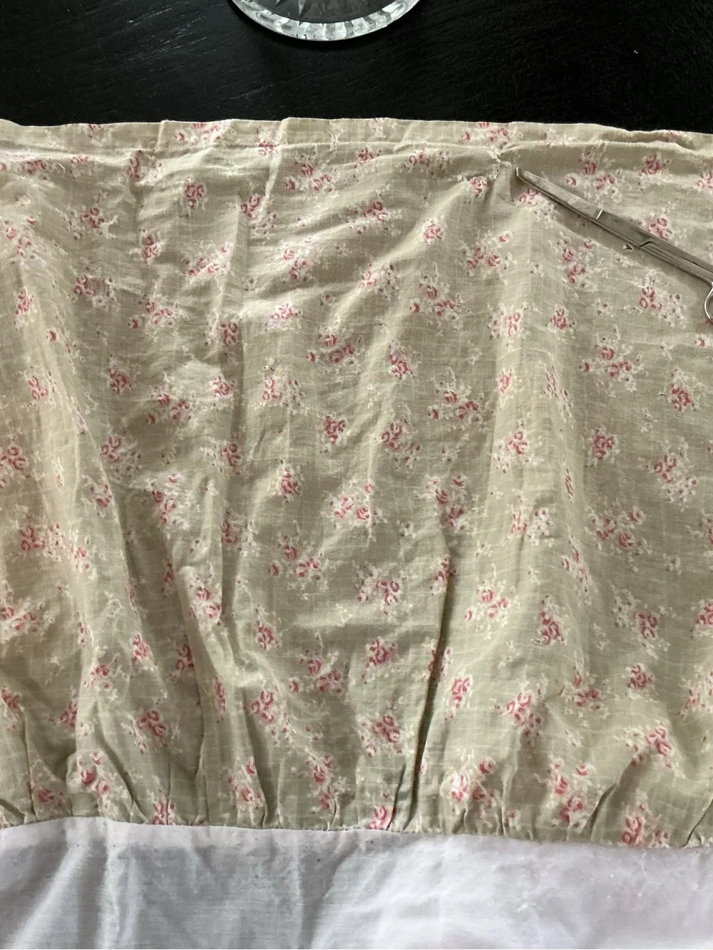 Vintage J.C. Penney Ruffled Bedskirt